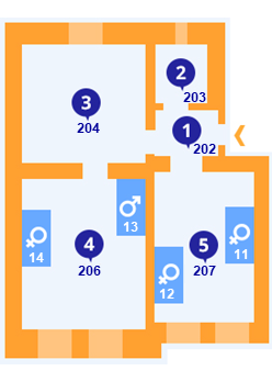 Apartmán č.4 - Kolej Jinak