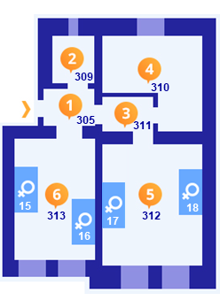 Apartmán č.5 - Kolej Jinak